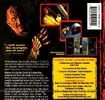 Widescreen   Fullscreen viewing  original theatrical trailer  director commentary  cast   crew profiles  screenplay    trivia  Cover Art  Front  Cover Art  Back   2008  Film Favorites Features  Nightmare films 5 8