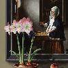 Jenness Cortez About the Artist Oil on Mahogany Panel Image size   30  x 24 $28 000