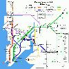 Very neat map of Mumbai heartline  railways