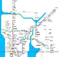 it may be better to get off at Panvel  an earlier stop in outer eastern Mumbai  This is especially the case if you wish to go to Mumbai Airport  because it s closer  Check out this handy map of Mumbai railways   Local trains start from Panvel  so it s easy to catch a train into the city as well