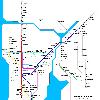 it may be better to get off at Panvel  an earlier stop in outer eastern Mumbai  This is especially the case if you wish to go to Mumbai Airport  because it s closer  Check out this handy map of Mumbai railways   Local trains start from Panvel  so it s easy to catch a train into the city as well