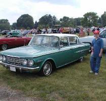 1962 Rambler Ambassador purchased used from Ashfield Motors  Had been used for about 9 months by Vince Ashfield