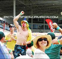 Aussie fans celebrate The Digicel girls