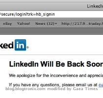 LinkedIn is now LinkedDown