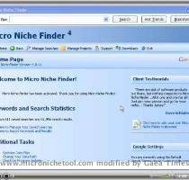 Micro Niche Finder Turn Keyword Analysis to Money in the Bank  This is for all the Internet Marketers out there  It s Called  Micro Niche Finder