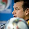 Dunga   Photo Dunga   Wednesday June 24  06 09 PM Brazil s national soccer team s coach   seen here addressing a press conference in Johannesburg  said his team should not be over confident about