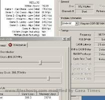 3dmark2001SE 330 128MB Gigacube 9600PRO   486 733 = 15 270 note  cpuz has problems reporting right ratios set in bios on AI7 when GAT is in play to enabled PAT fully  i e  1 1 is reported as 5 4 and vice versa