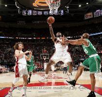 SG  Ray Allen | PPG 18 3 RPG 3 50 APG 2 8 EFF   16 95 SF  Paul Pierce | PPG 20 4 RPG 5 80 APG 3 6 EFF   19 22