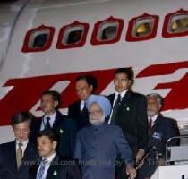 India  Japan likely to ink security pact Prime Minister Manmohan Singh  arrives at Haneda Airport in Tokyo on Tuesday  Photo  PTI  Onboard PM s Special Aircraft  PTI   India and Japan are expected to sign a path breaking