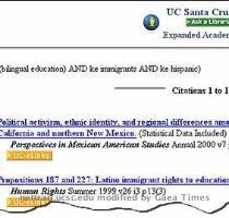 article record in Infotrac and take down the citation  title  author  journal name  volume and issue numbers  page numbers  and date of publication   These will not only help you find the print version of the article  but you ll also have everything you need when it comes time to list the