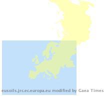 EU25 library   The Grid origin is defined 4 321 000 0 m west of centre point of the projection  52N  10 E   and 3 210 000 0 m south of projection centre point  52N 10 E   The grid extent is such that it has it covers all EU25 countries  Width   7 500 000 0 m   Height   5 500 00 0 m   750 columns  550 rows