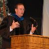 A call to transform lives Dr  John Adams  senior pastor of Easley First Baptist Church  delivered the baccalaureate sermon Dec  13 at Folger Fine Arts Auditorium on the Central campus of Southern Wesleyan University