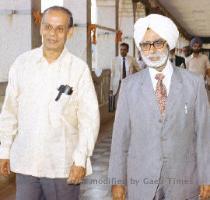 Bills for President s consideration   T L  PRABHAKAR Justice R S  Sarkaria  right   the head of the Sarkaria Commission  with S R  Sen  a member  in Bangalore  A 2003 picture  The commission