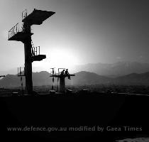 during the second Afghan War  saved his wounded colour sergeant  and died   winning the Victoria Cross  Looking at that long  exposed rocky slope now  he must have been mad  By Tony Pollock The stunning view from the  pool on the hill  masks its torturous history  There is a pool on top of this hill  It is large  deep and concrete   with tall diving boards at one end  It was