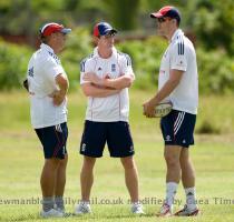 Saturday  But the fact that the players  below  are clearly feeling so uncomfortable about being here and realise that English cricket s reputation is being besmirched is to their credit  For once we have a group of professional sportsman who seem to be aware of the wider picture  OK  they are not going to quibble about winning a million dollars each but you sense that they