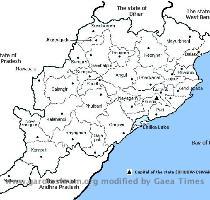 The following image shows the location of the district of Jagatsinghpur  within Orissa  Location of the district of Jagatsinghpur  within Orissa  The following image shows the location of  M�chhagan   within the district of Jagatsinghpur  The village  Garoi