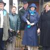 Apr 08  Charles canvassing for the London Mayoral and GLA elections for Boris Johnson and James Cleverly in Bromley with Dennis and Pat Murtagh  Cllr Alexa Michael and Cllr Ruth Bennett in