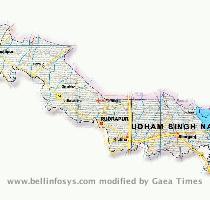 Udham Sngh Nagar Map Below is the detailed map of the above district