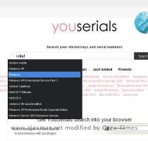 dia  En esta ocasi�n les mencionare a YourSerials com  el cual como su nombre lo indica es un buscador de n�meros de serie o licencias para aaqu�llos programas que nos restringen su uso  Puede sonar hasta ilegal este tema sin embargo  creo que seria una buena forma de usar un software por un determinado tiempo  como si fuera un prueba  y posteriormente si vale la pena