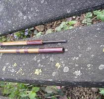 some years ago  This rod was made in the 2004  but never fished  I only lawn cast it  I was to afraid the thin graphite spigot wouldn t hold the whole stress of casting and fish landing    6 9   6 Carbonica1 6 9   6 Carbonica2