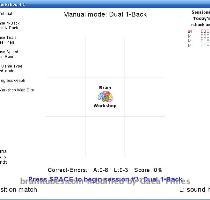 Python   and then  Pyglet   I also had to update the sound driver for my Windows XP machine  Okay  in Dual 1 Back mode  you keep your fingers on the A and the L keys  If you see the rounded corner blue square appear in the same place twice in a row  you press the A key