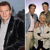 GETTY IMAGES  REX FEATURES Liam Neeson  left  is set to reprise George Peppard s role as Hannibal Smith  right centre  in the film adaptation of 1980s TV series The A Team