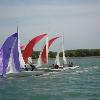 Eighteen RS K6s descended on Itchenor Sailing Club over the weekend of 9th  10th May for its Open Meeting  Visitors came from as far afield as Devon  Cornwall  Suffolk and Essex to make this