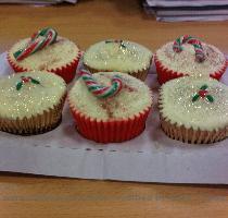 Laura December 11th  2009 Christmas has arrived in the 360innovate office  These lovely Christmas cupcakes were supplied by Frosted and they have got us in the Christmas partying mood  With the Christmas night out