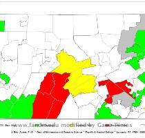 This map shows the Pennsylvania State Senate primary results  May 16  2006  Two Senate incumbents lost out of 22 seeking reelection  Home