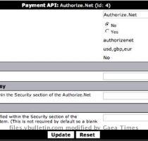 To set the Login ID and transaction key go to Paid Subscriptions > Payment API Manager > Authorize Net in your vBulletin AdminCP where you will presented with the following page