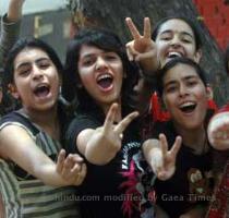 Specials Smiles all the way at Delhi s St  Thomas School on Friday soon after the declaration of CBSE Class X exam results    PHOTO  SANDEEP SAXENA Parul Sharma NEW DELHI  With all categories of