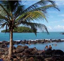 Guyana gif Guyana    pool of royale island french guyana background diable island alfred dreyfus imprisoned france photo gov jpg Pool of Royale Island French Guyana In the background is Diable Island where