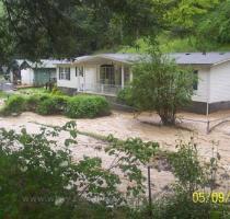 Flooding around Brenton  WV Photo Credit  Michelle Strickland