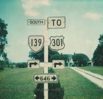 US 301 cutout I was aware of  Richmond  was replaced in early 2002  but here s a peek at one   Posting of US 301 between Jarratt and VA 35 is spotty  but here is a 1976 cutout on VA 139 in Jarratt    as US 301 is the frontage road of I 95  Bonus error  A MD 301 shield exists in a shopping center off MD 197 near Bowie  Comment  North of Bowling Green  it would make a good