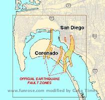 is possible the alleged San Diego earthquake was noise bouncing off the atmosphere  The sonic boom noise traveled around the county  making everyone think there was a San Diego earthquake