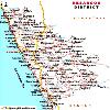 04995 Kasaragod is one of the districts of the Indias state of Kerala  It forms the northern end of Kerala  To its south lies Kannur District and to the north Dakshina Kannada district of