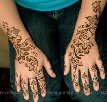 More latest Mehndi Designs for hands