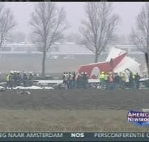 Plane Crash 02 25 2009 |World Jet slams into field near Amsterdam s main airport Watch