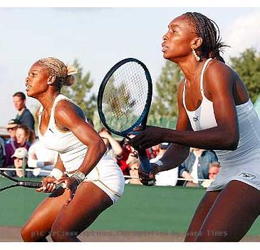 Board of County Commissioners  as well as the state of Florida  Department of State  Division of Cultural Affairs and the Florida Arts Council  Game  Set  Match  Bid  A private tennis lesson from superstar Serena Williams  The 2003 French Open outfit to be worn by her sister  also a superstar  Venus Williams  An enlarged tennis ball autographed by