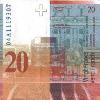 SWITZERLAND Sim  P 20 Francs 2004