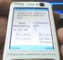 Objective test does not require typing a lot and if it can work in mobile just fine then it can have a great utility especially when electrical power reliability is an issue  Mobile phone