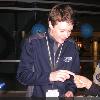 Jeremy signs autograhs outside the Staples Center after the long program  Photo by Soohyun Jeremy will represent the USA at the World Team Trophy in Tokyo the week before going to Seoul for