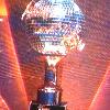 This photo of the coveted Dancing With the Stars trophy was taken from my TV  with my cellphone on tonight s Dancing With the Stars program