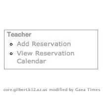 the webpage you will notice a Login box  Please input your username  the one you use for SnapGrades  and your standard district password  3  Click login Viewing the Reservation Schedule Figure 11   On the left side of the webpage  you will have a menu labeled Teacher   click on the View Reservation Calendar option  Figure 1   2  A calendar with the reservation schedule for