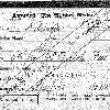 John Adams had two record cards  The first for the receipt of the 1914 1915 Star  The second for the Military Medal and Bar  the bar is signified by the diagonal mark across the card   personal account |