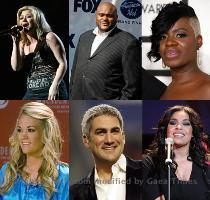 For the first time ever  all 7 of the American Idol winners have gathered together at Watlt Disney s opening of its newest attraction  the American Idol Experience   Kelly Clarkson   Ruben Studdard  Fantasia Barrino