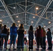 Contest held at the State Fair on Saturday afternoon  Harre said if she won American Idol the first thing she would do is buy a home for her husband Jason and seven month old daughter Selena  Thirty Six Idol hopefuls auditioned for the Nebraska Idol Contest held at the State Fair Park in Saturday afternoon