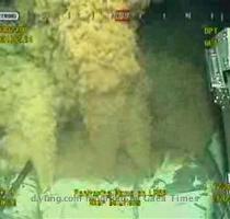 <p>A frame grab  taken from a BP live video feed  shows activity during the  op kill procedure to stop the flow of oil from the Gulf of Mexico oil well May 26  2010  < p>