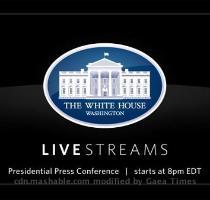 News page tomorrow  Tune in here   today at 8pm EDT  to watch the conference live