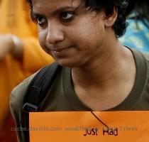 Reuters Pictures 15 hours ago A gay rights activist attends a rally in the eastern Indian city of Kolkata July 2  2009  An